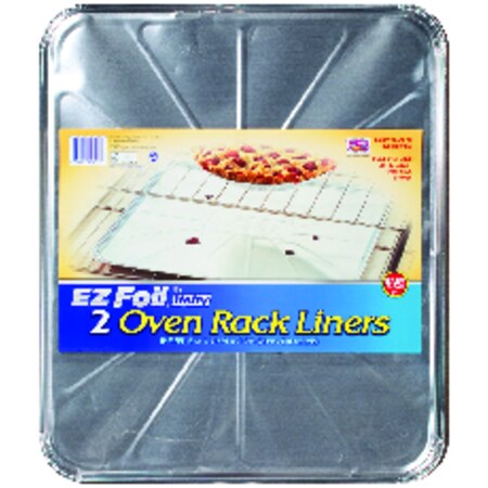 Ez Foil Hefty EZ Foil 15-3/4 in. W X 18-1/4 in. L Oven Liner Silver 2 pk 90815